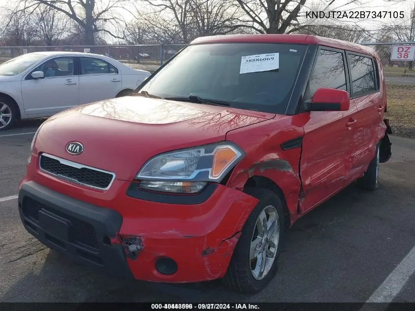 KNDJT2A22B7347105 2011 Kia Soul