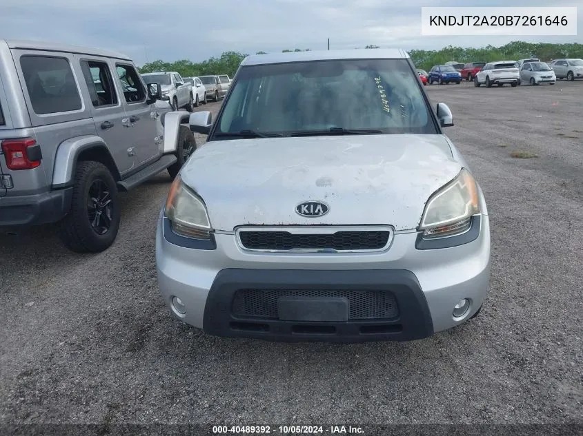 KNDJT2A20B7261646 2011 Kia Soul +/!/Sport