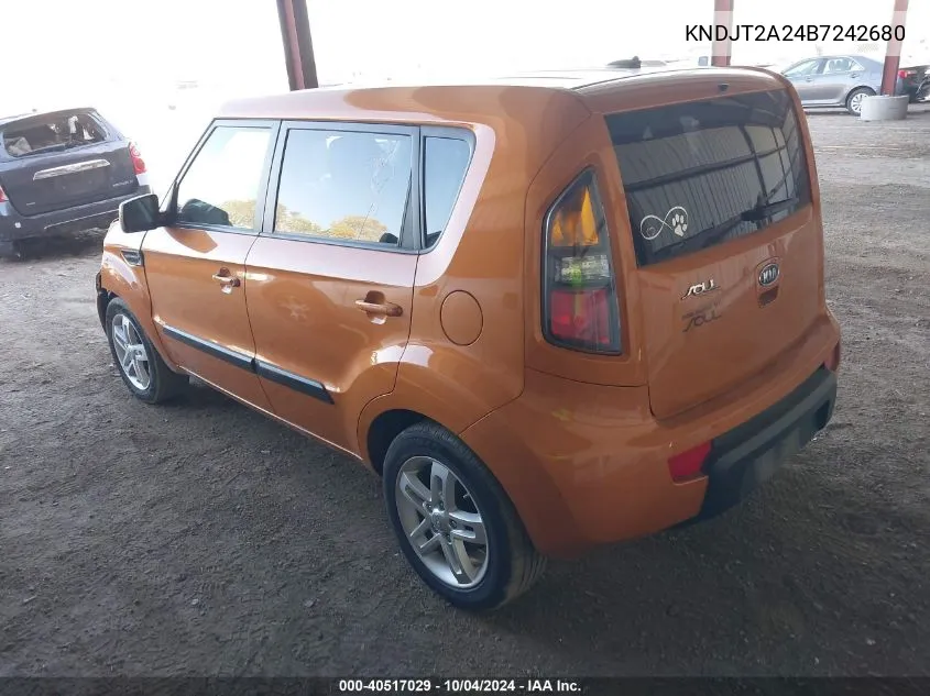 KNDJT2A24B7242680 2011 Kia Soul +