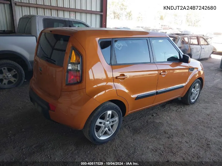 KNDJT2A24B7242680 2011 Kia Soul +