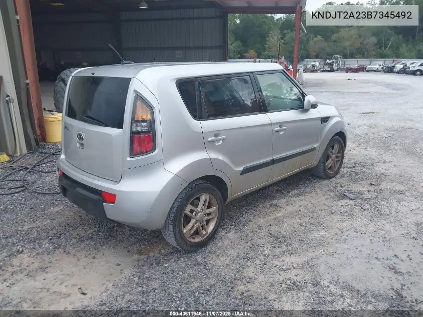 KNDJT2A23B7345492 2011 Kia Soul +