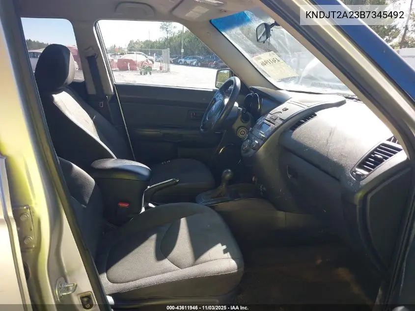 KNDJT2A23B7345492 2011 Kia Soul +
