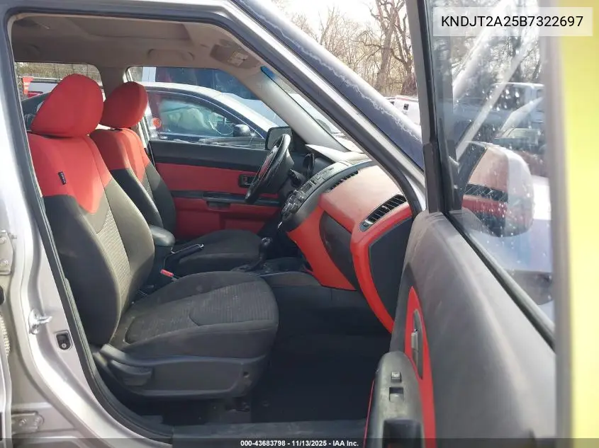 KNDJT2A25B7322697 2011 Kia Soul Sport