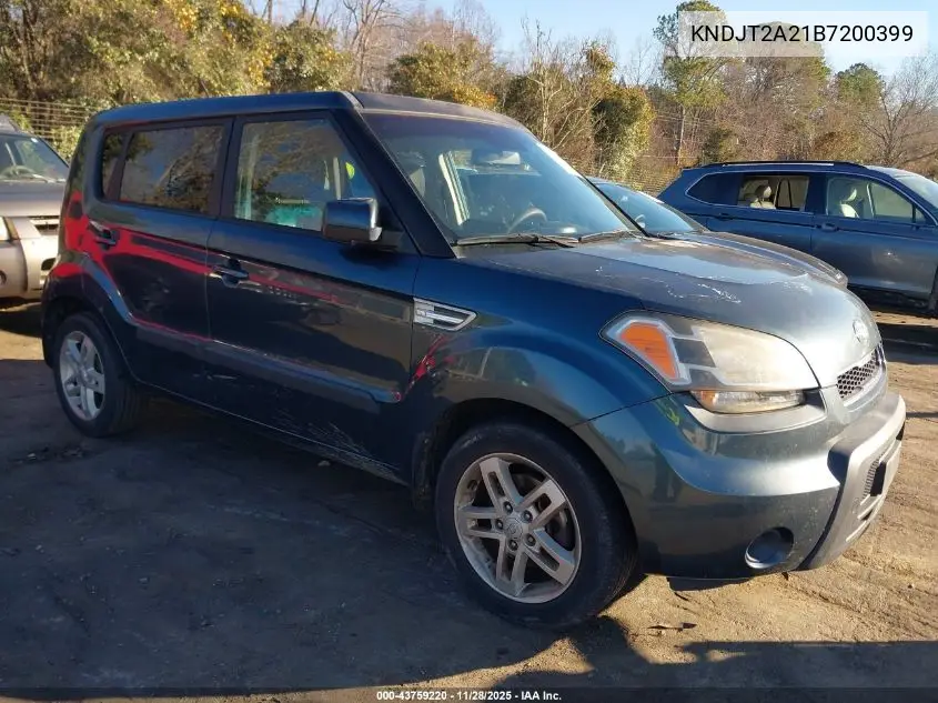 KNDJT2A21B7200399 2011 Kia Soul +
