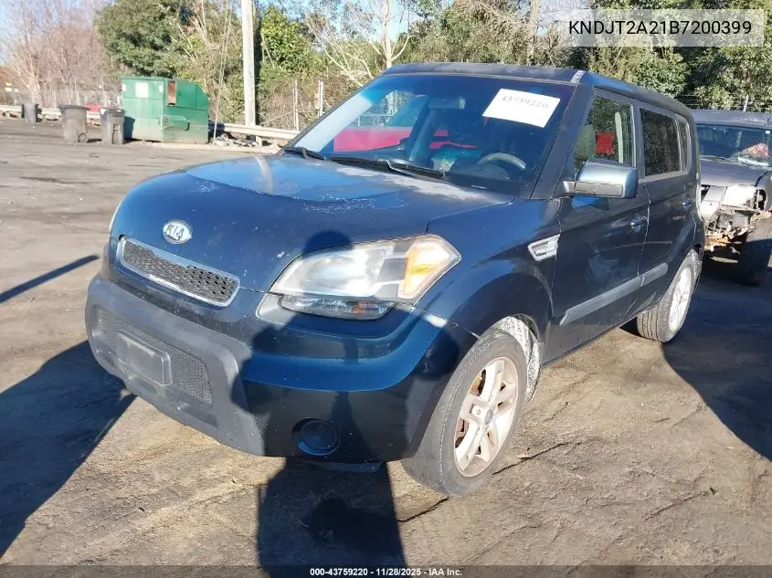 KNDJT2A21B7200399 2011 Kia Soul +