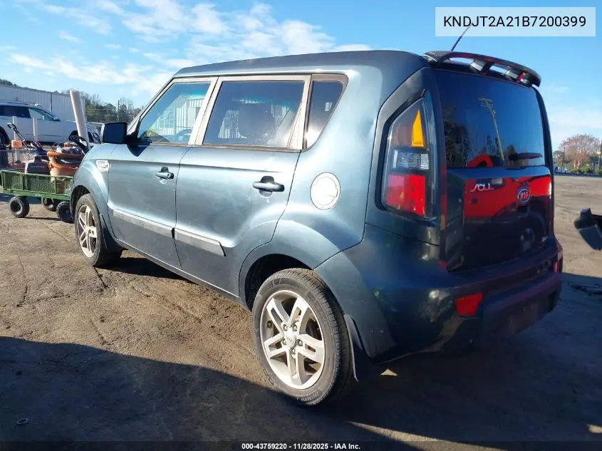 KNDJT2A21B7200399 2011 Kia Soul +
