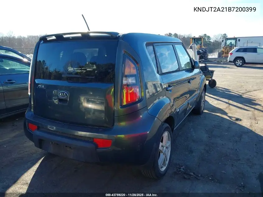 KNDJT2A21B7200399 2011 Kia Soul +