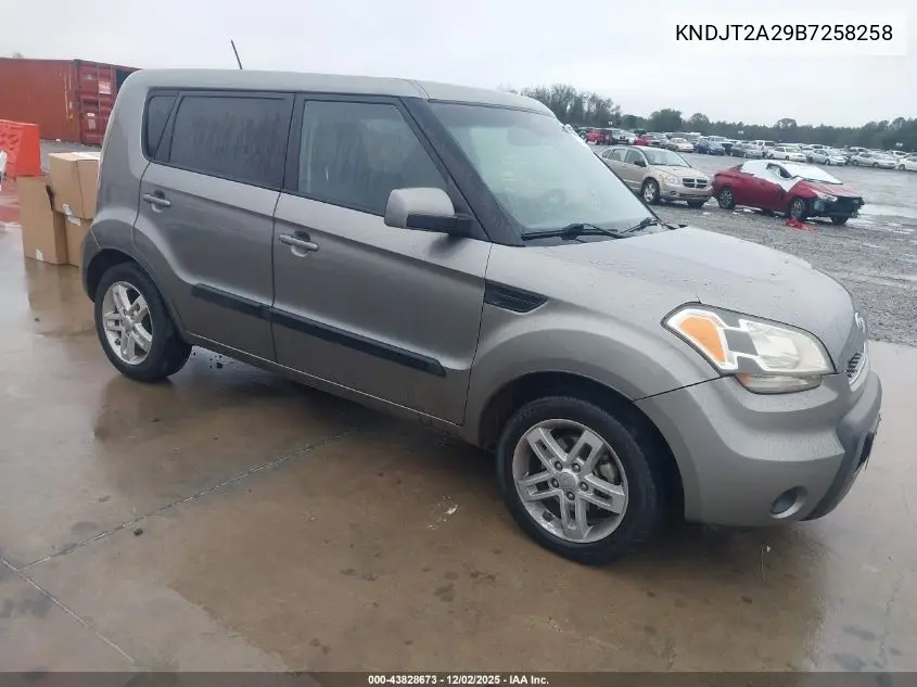 KNDJT2A29B7258258 2011 Kia Soul +