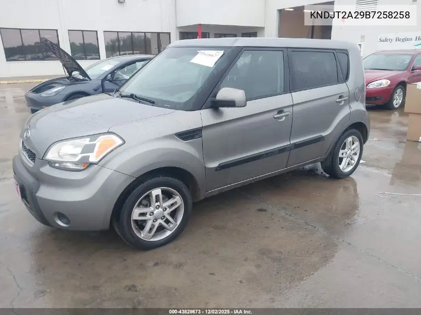 KNDJT2A29B7258258 2011 Kia Soul +