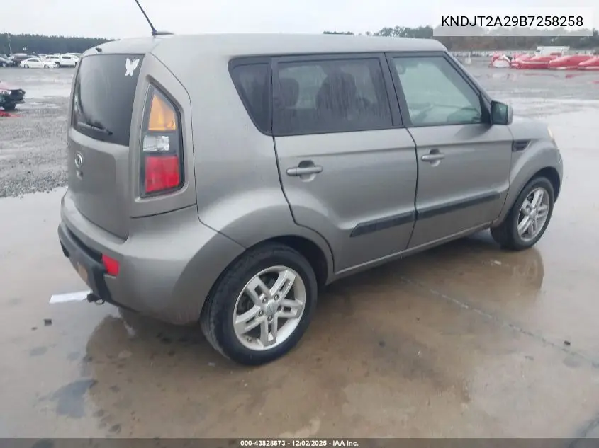 KNDJT2A29B7258258 2011 Kia Soul +