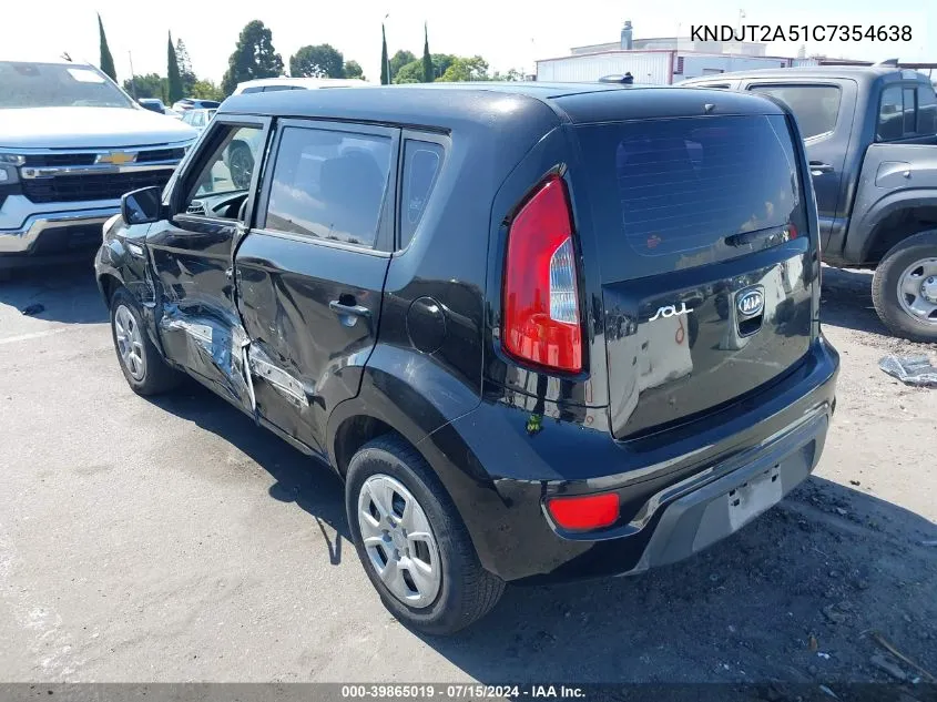 KNDJT2A51C7354638 2012 Kia Soul