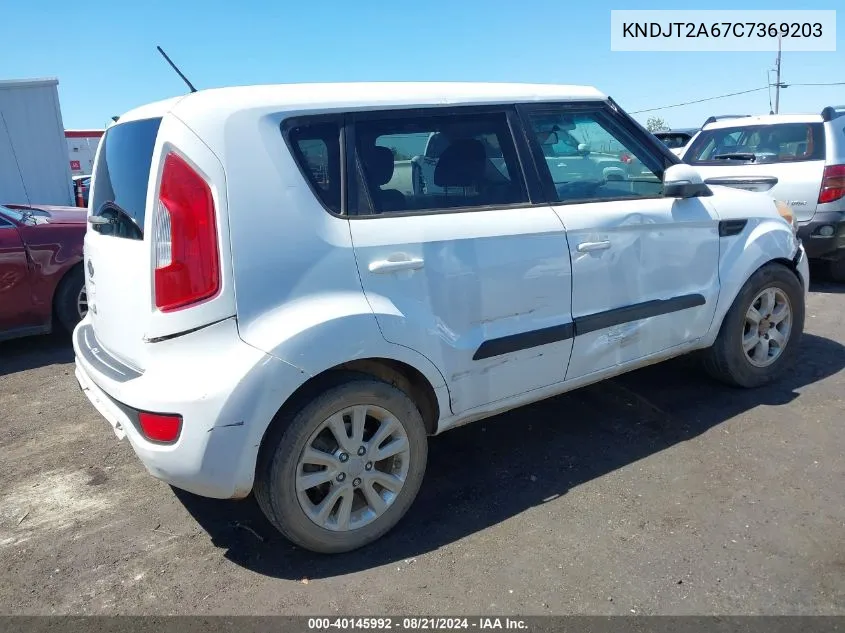 KNDJT2A67C7369203 2012 Kia Soul +