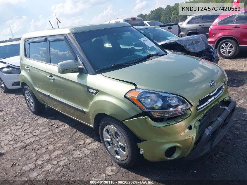 KNDJT2A57C7420559 2012 Kia Soul