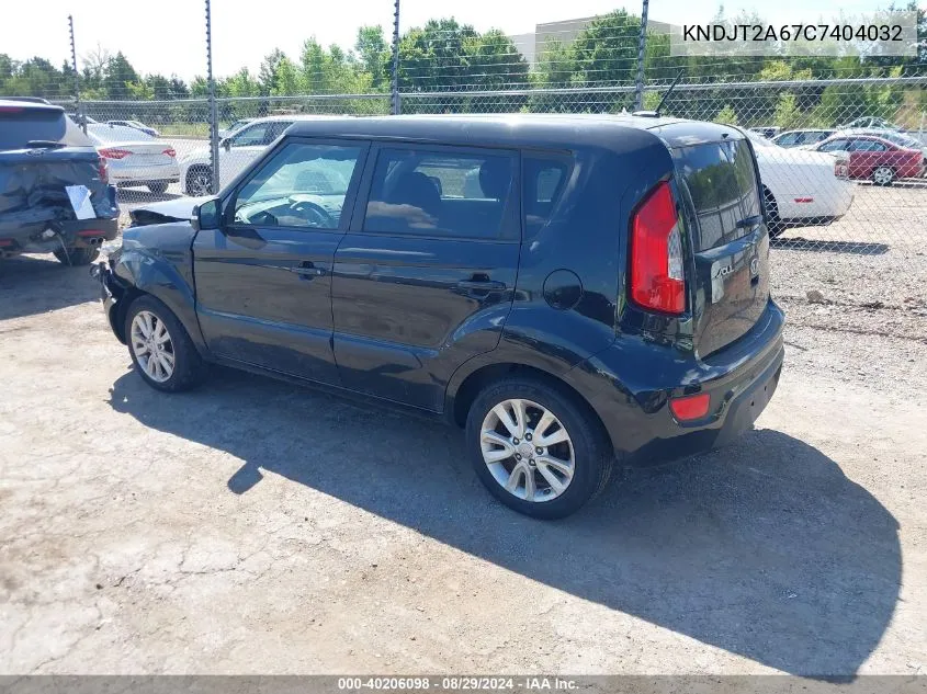 KNDJT2A67C7404032 2012 Kia Soul +