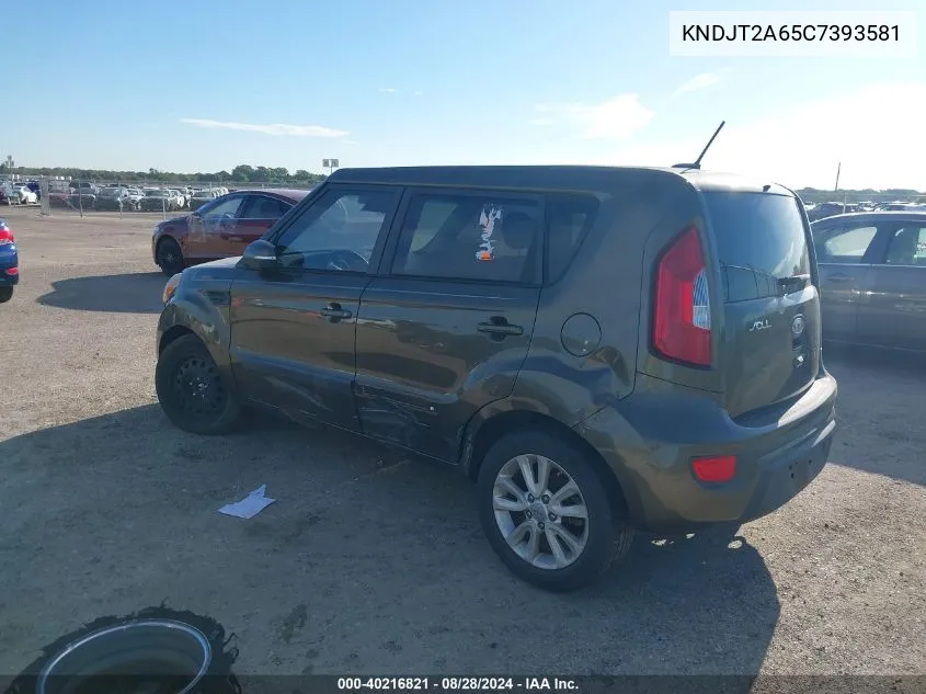 KNDJT2A65C7393581 2012 Kia Soul +