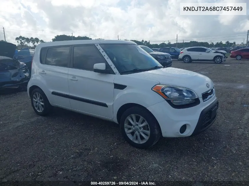 KNDJT2A68C7457449 2012 Kia Soul +