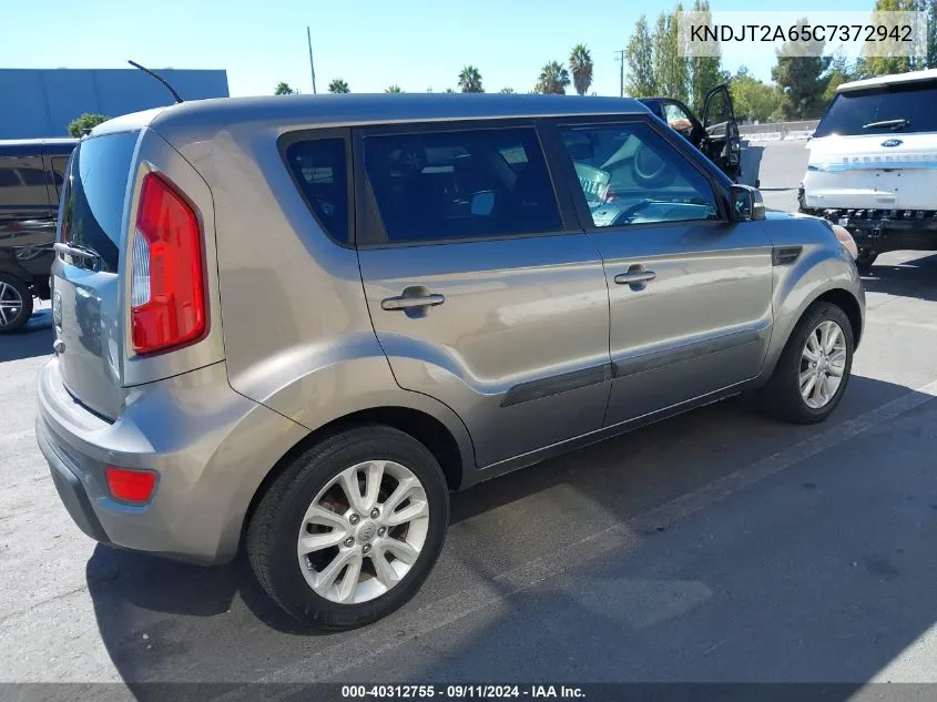 KNDJT2A65C7372942 2012 Kia Soul +