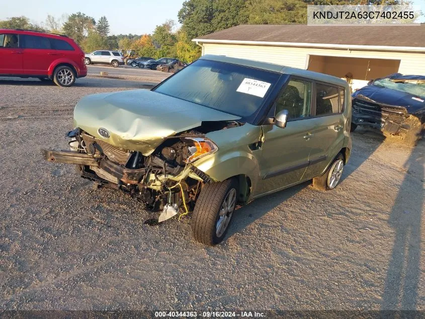 KNDJT2A63C7402455 2012 Kia Soul +