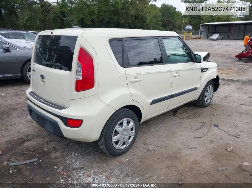 KNDJT2A52C7471385 2012 Kia Soul