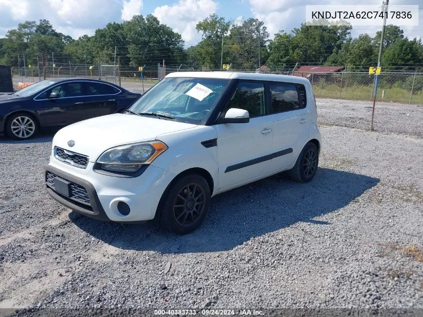 KNDJT2A62C7417836 2012 Kia Soul +