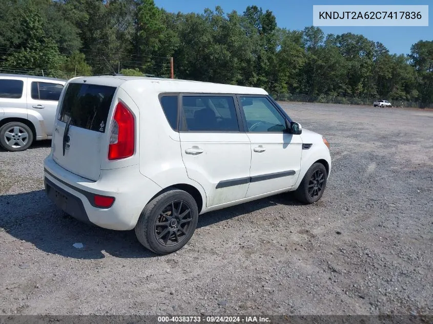 KNDJT2A62C7417836 2012 Kia Soul +