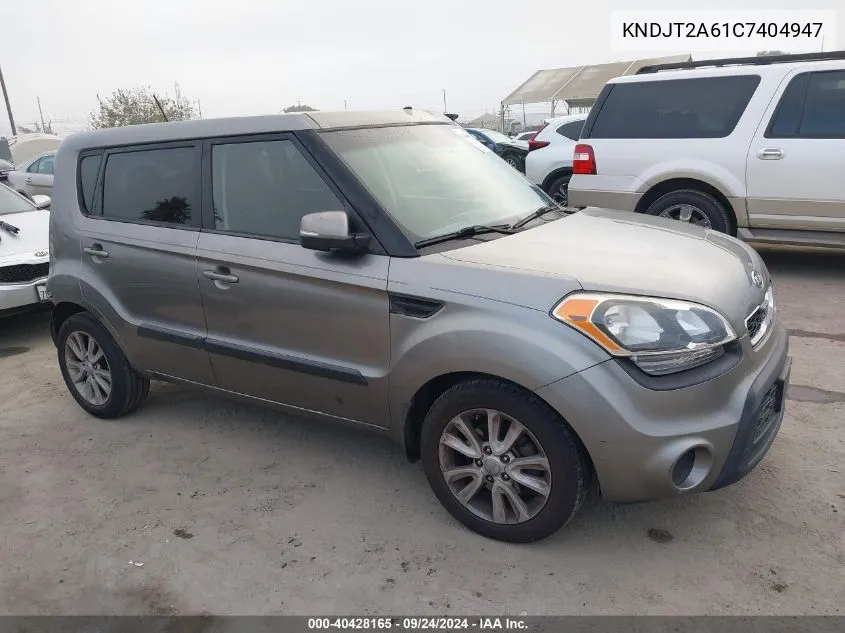 KNDJT2A61C7404947 2012 Kia Soul +