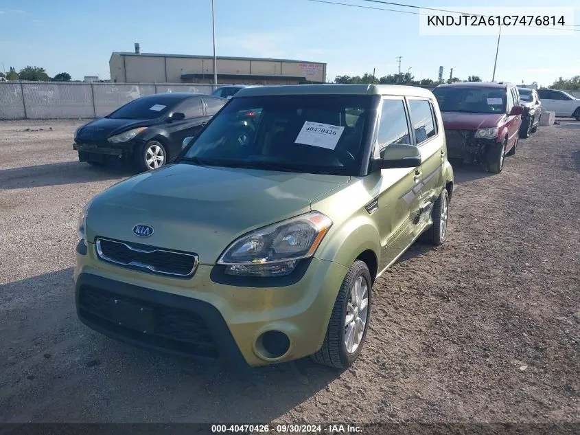 KNDJT2A61C7476814 2012 Kia Soul +