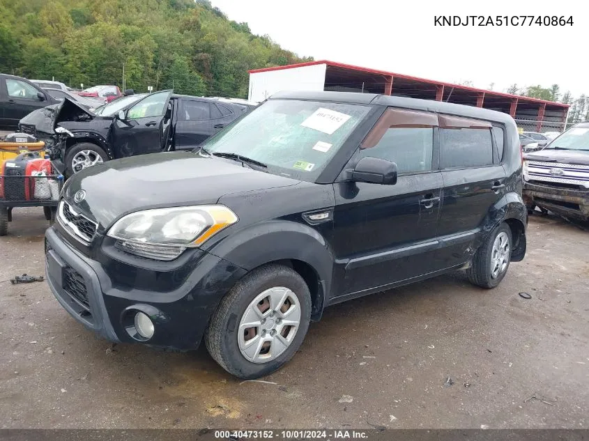 KNDJT2A51C7740864 2012 Kia Soul