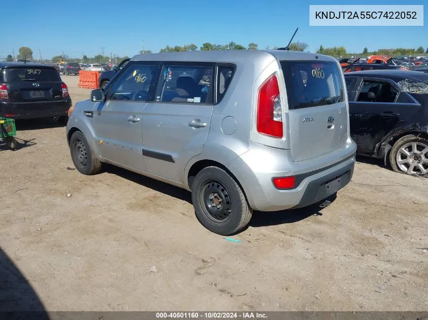 KNDJT2A55C7422052 2012 Kia Soul