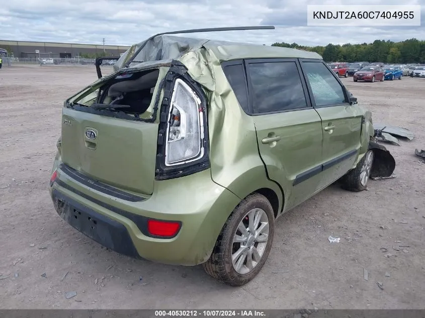 KNDJT2A60C7404955 2012 Kia Soul +