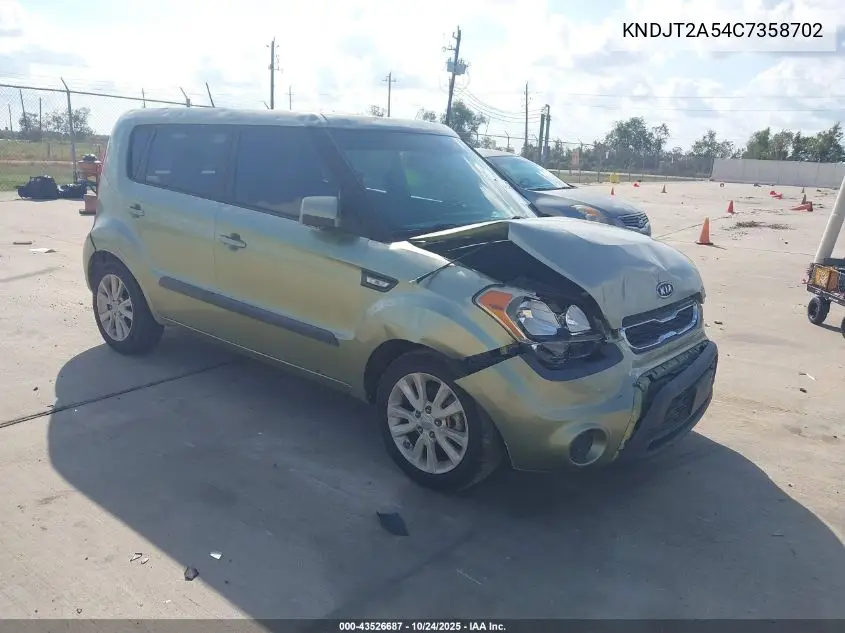 KNDJT2A54C7358702 2012 Kia Soul
