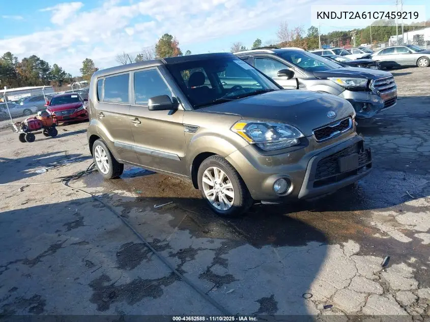 KNDJT2A61C7459219 2012 Kia Soul +