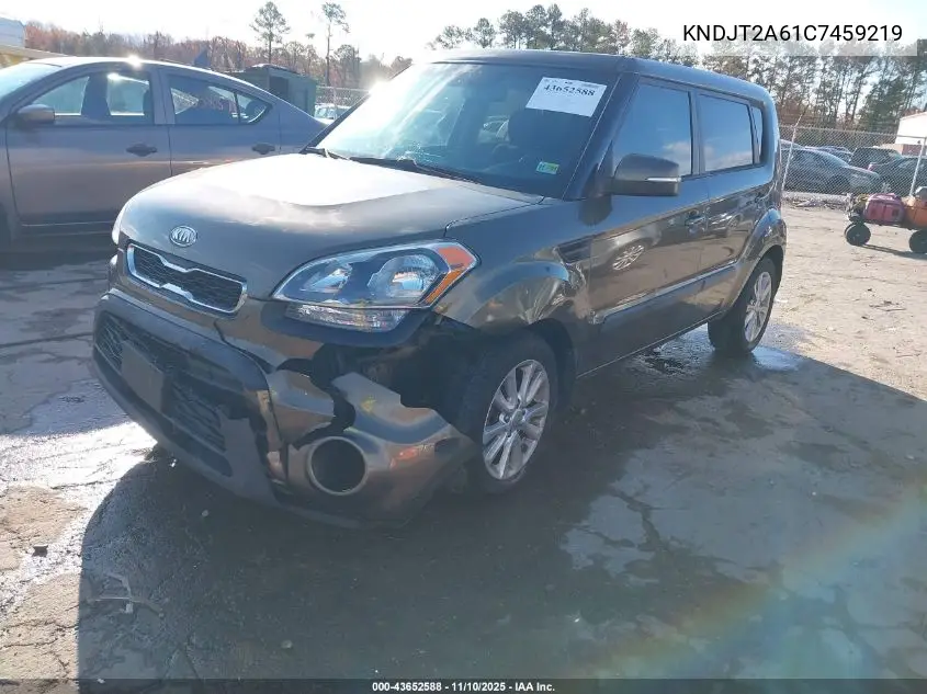 KNDJT2A61C7459219 2012 Kia Soul +