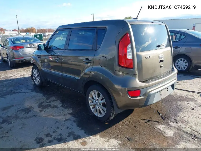 KNDJT2A61C7459219 2012 Kia Soul +