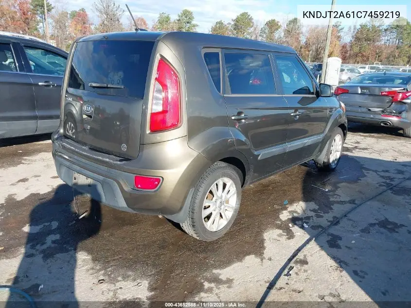 KNDJT2A61C7459219 2012 Kia Soul +