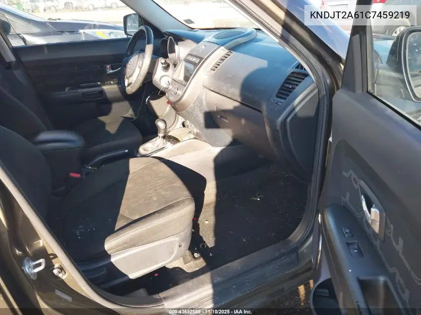 KNDJT2A61C7459219 2012 Kia Soul +