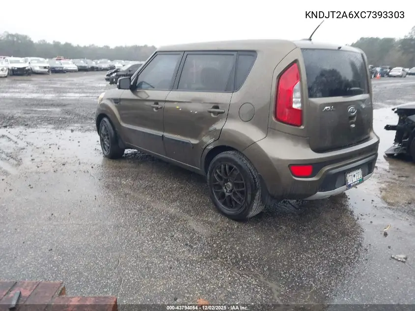 KNDJT2A6XC7393303 2012 Kia Soul +