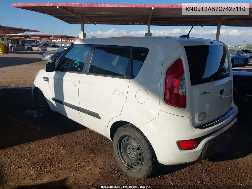 KNDJT2A57C7427110 2012 Kia Soul