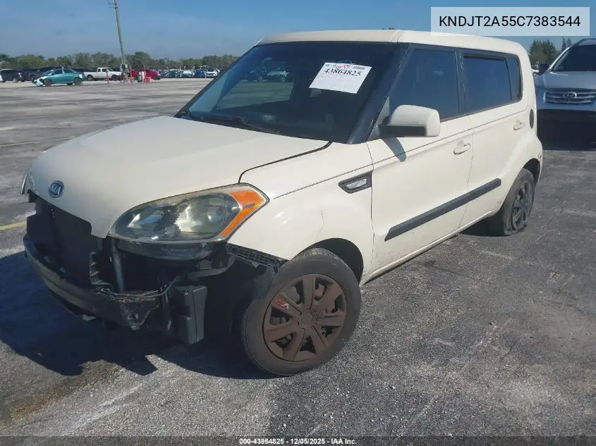 KNDJT2A55C7383544 2012 Kia Soul