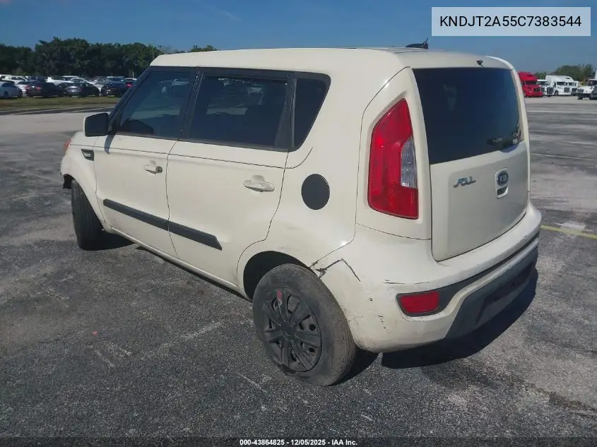 KNDJT2A55C7383544 2012 Kia Soul
