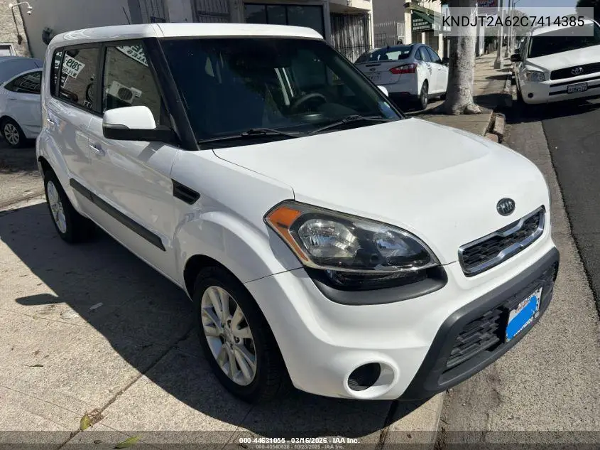 KNDJT2A62C7414385 2012 Kia Soul +