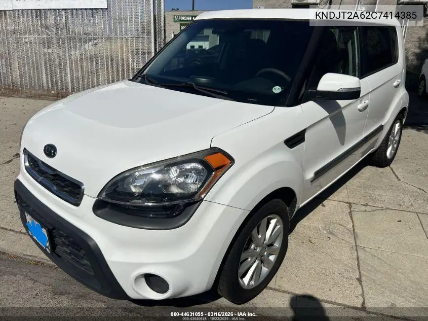 KNDJT2A62C7414385 2012 Kia Soul +