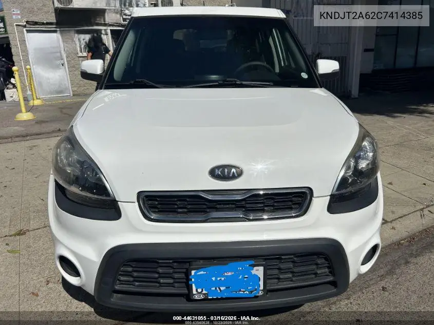 KNDJT2A62C7414385 2012 Kia Soul +