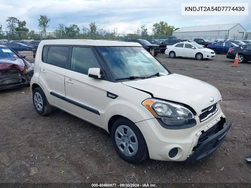 KNDJT2A54D7774430 2013 Kia Soul