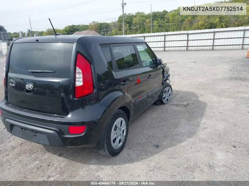 KNDJT2A5XD7752514 2013 Kia Soul