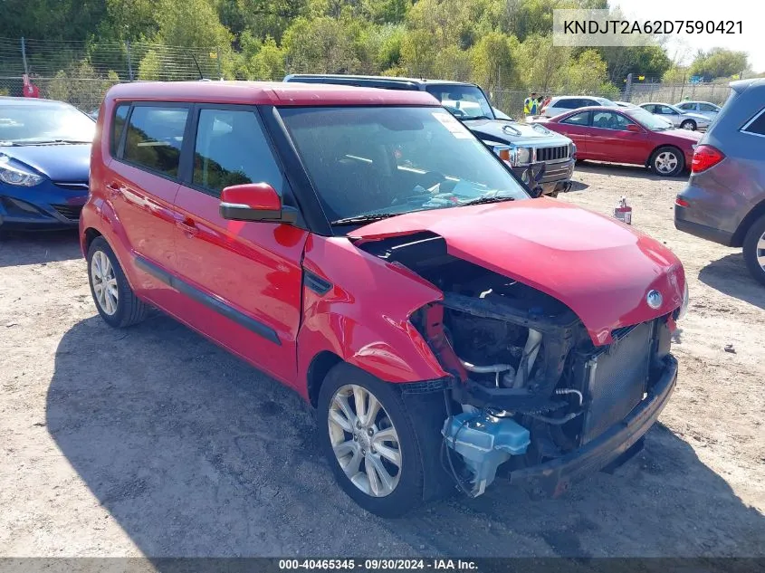 KNDJT2A62D7590421 2013 Kia Soul +/!/Sport