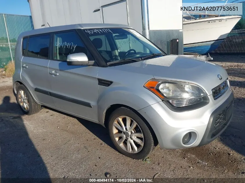 KNDJT2A62D7753651 2013 Kia Soul +