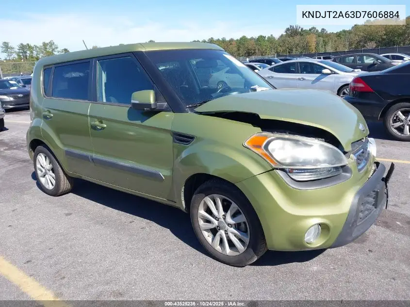 KNDJT2A63D7606884 2013 Kia Soul +