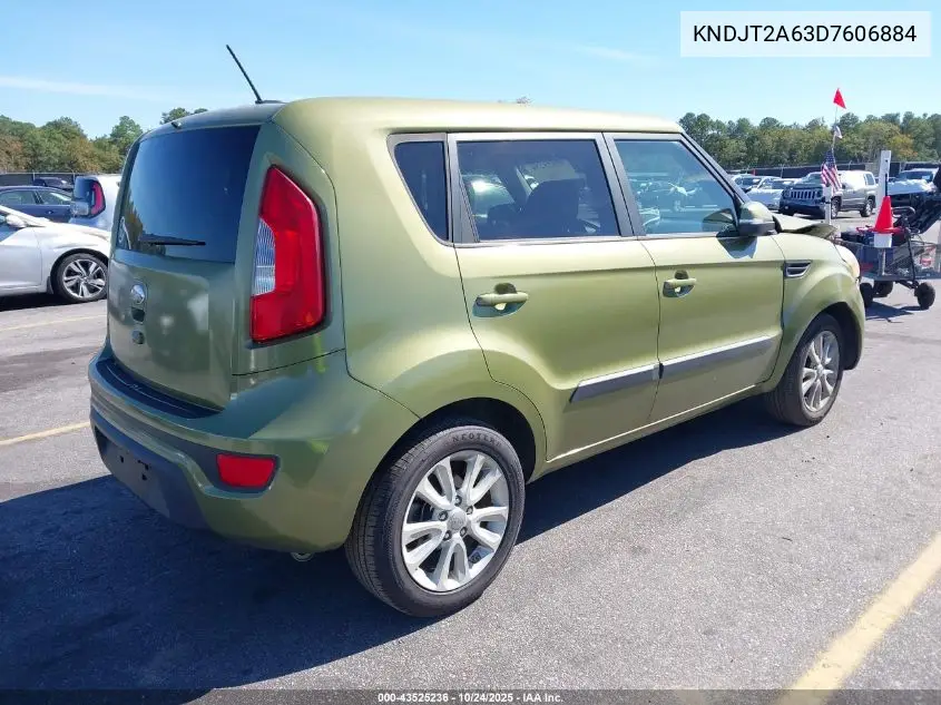KNDJT2A63D7606884 2013 Kia Soul +
