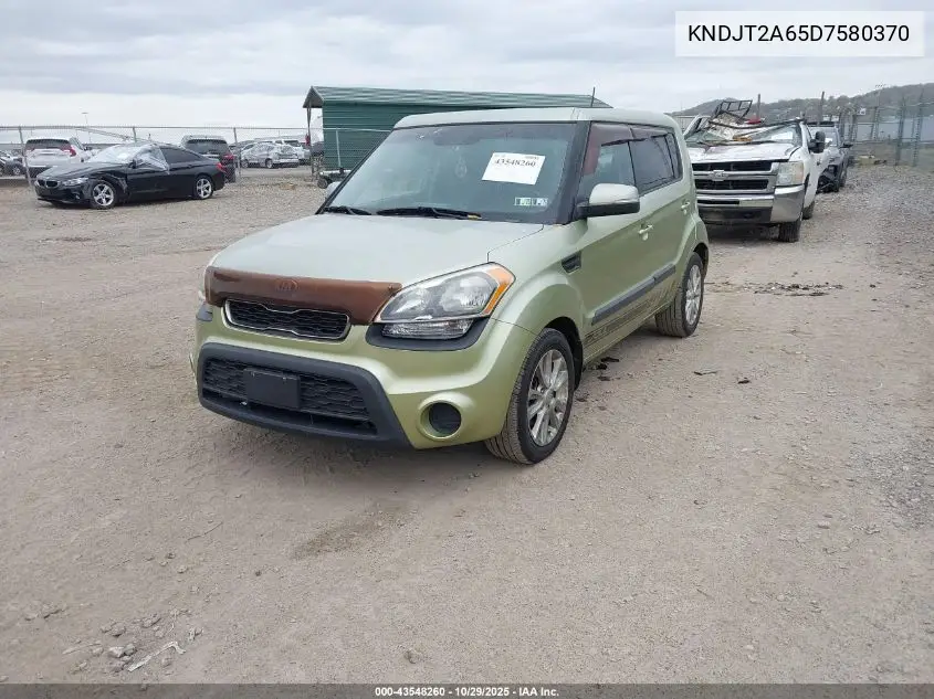 KNDJT2A65D7580370 2013 Kia Soul +